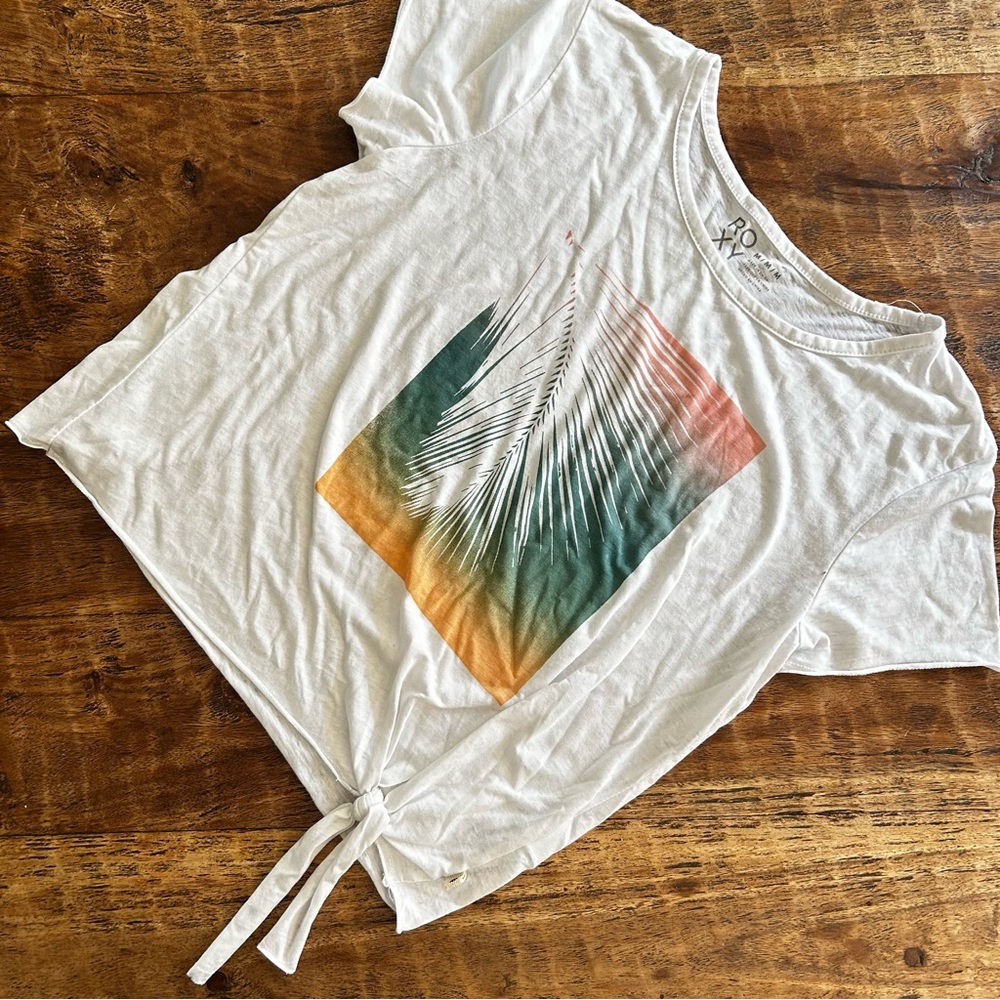Roxy cropped tshirt
